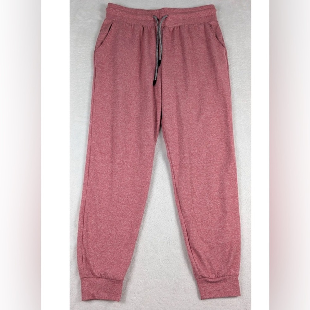 Rhoback Tempo Performance Jogger Womens Small Red Performance Comfy Lounge